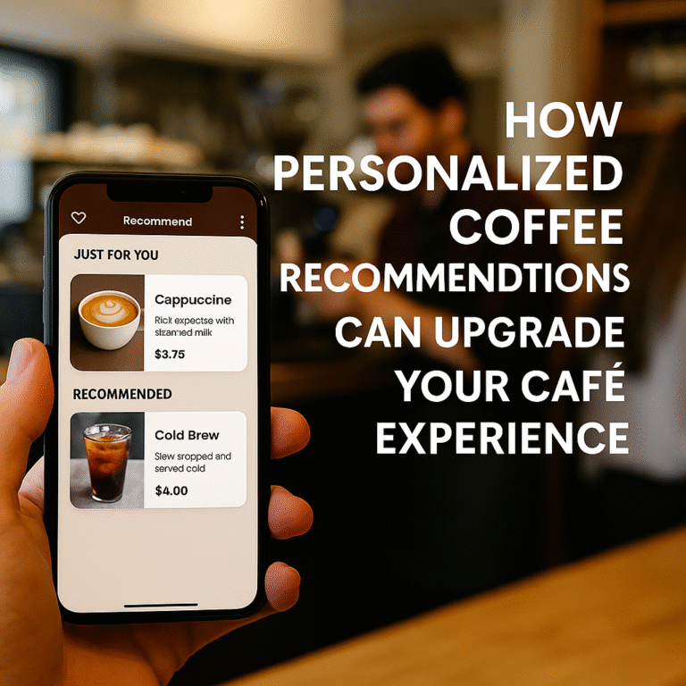 How Personalized Coffee Recommendations Can Upgrade Your Café Experience